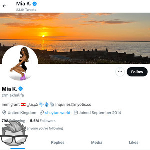 Mia Khalifa Twitter
