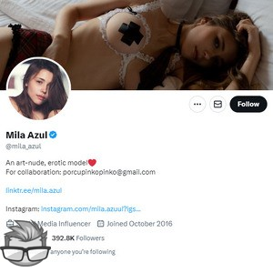 Mila Azul Twitter