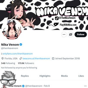 Nika Venom Twitter