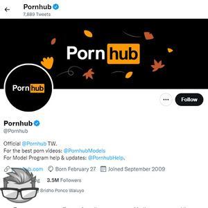 PornHub Twitter