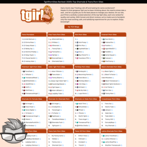 Premium Trans Porn Sites