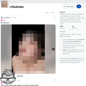 Reddit Bukkake