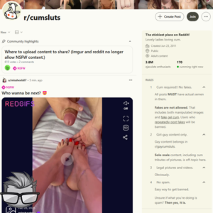 Reddit CumSluts