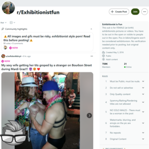 Reddit Exhibitionist Fun