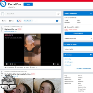 Reddit Facial Fun