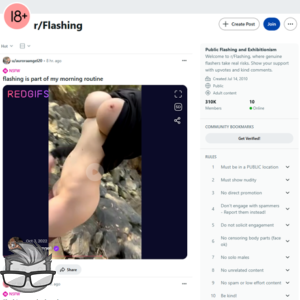 Reddit Flashing