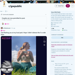 Reddit Gone Wild Public