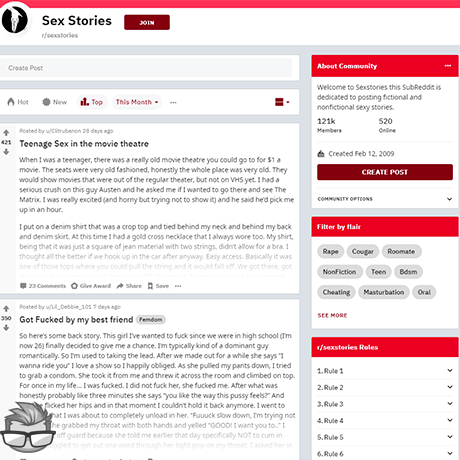 Reddit Sex Stories