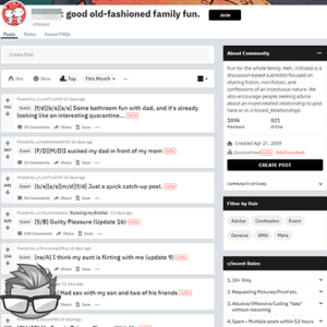 Reddit Taboo Stories