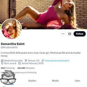 Samantha Saint Twitter