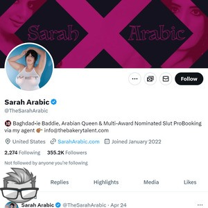 Sarah Arabic Twitter