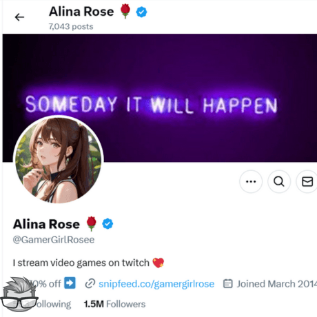 Alina Rose - x.comGamerGirlRosee