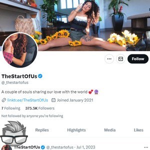 TheStartOfUs Twitter