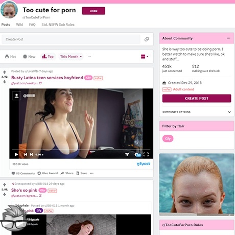 TooCuteForPorn