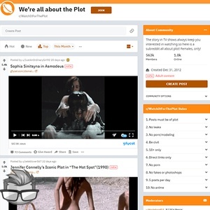 Watch It For The Plot