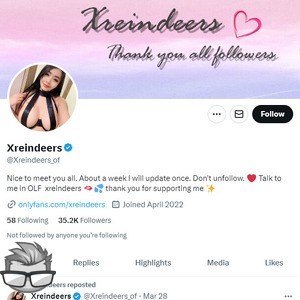 XReindeers Twitter