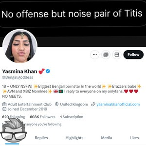 Yasmina Khan Twitter
